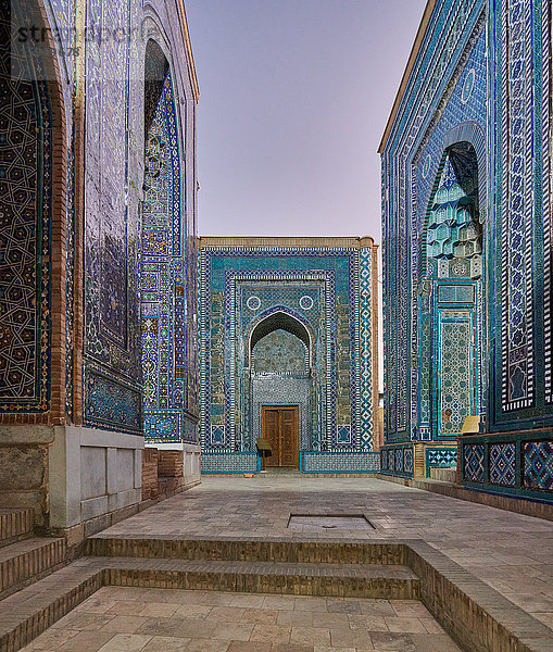Schad-i Sind  Samarkand  Usbekistan  Asien