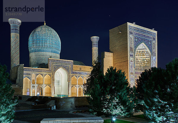 Gur-Emir-Mausoleum  Samarand  Usbekistan  Asien