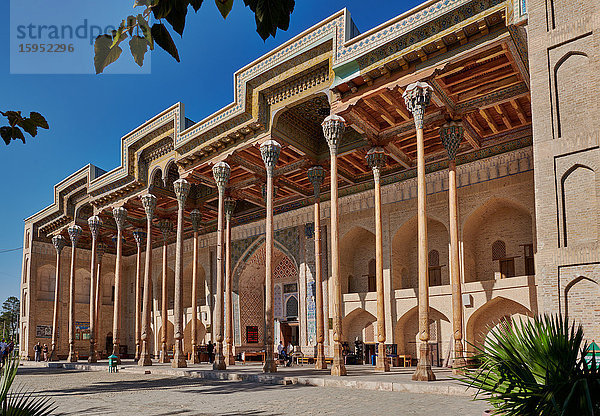 Bolo-Chaus-Moschee  Buchara  Usbeskistan  Zentralasien  Asien