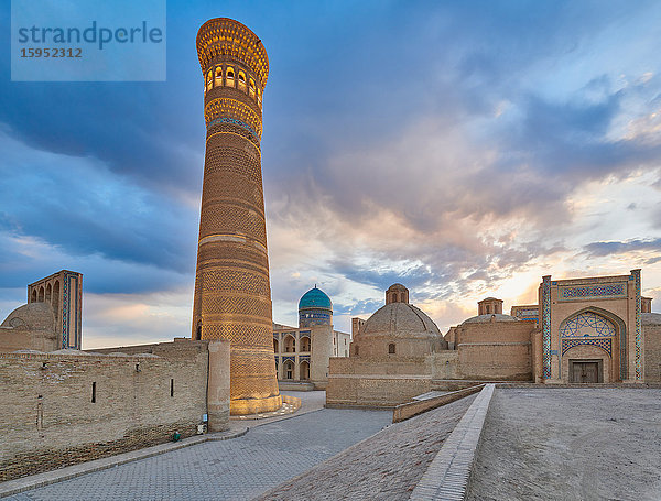 Kalon-Minarett  Buchara  Usbeskistan  Zentralasien  Asien
