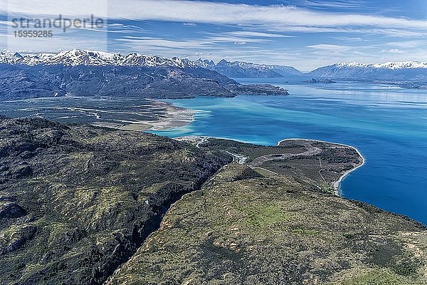 Nationalpark Laguna San Rafael  Luftaufnahme  Region Aysen  Patagonien  Chile  Südamerika