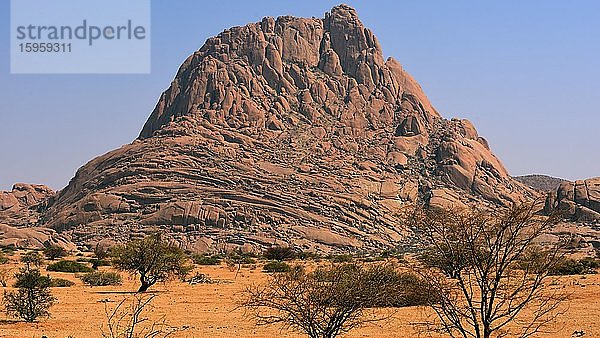Spitzkoppe  Grootspitzkop  Damaraland  Region Erongo  Namibia  Afrika