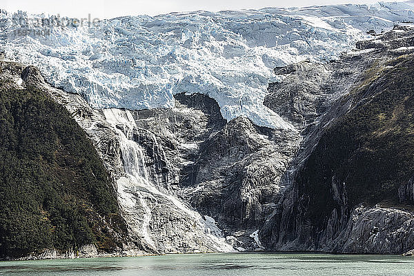 Romanche-Gletscher  Beagle-Kanal (Gletschergasse)  Feuerland  Chile  Südamerika