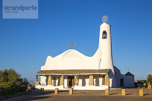 Stella-Maris-Kirche  Porto Cervo  Costa Smeralda  Provinz Sassari  Sardinien  Italien  Mittelmeerraum  Europa