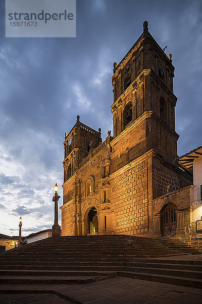 Kathedrale von Barichara  Barichara  Santander  Kolumbien  Südamerika