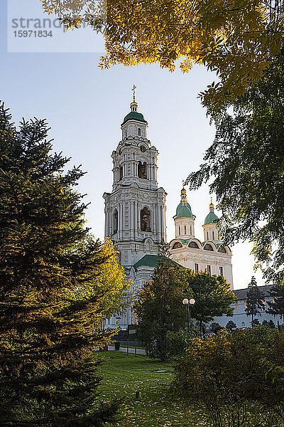 Mariä-Entschlafens-Kathedrale  Kreml von Astrachan  Gebiet Astrachan  Russland  Eurasien