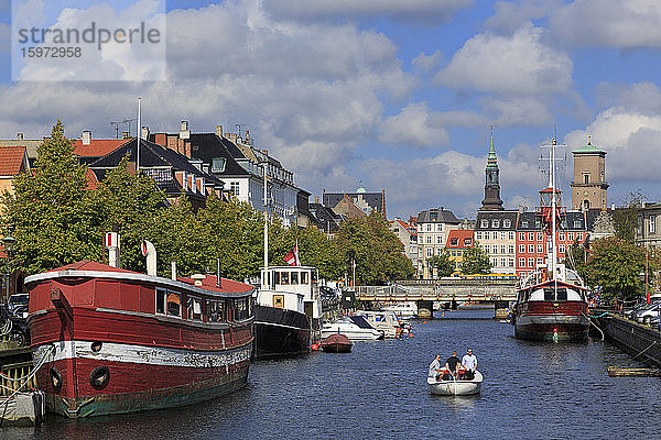 Frederiksholms Kanal  Kopenhagen  Seeland  Dänemark  Skandinavien  Europa