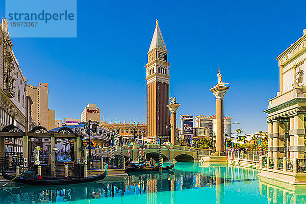 Venetian Hotel and Casino  Las Vegas  Nevada  Vereinigte Staaten von Amerika  Nordamerika