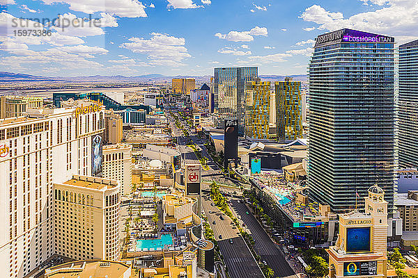 Las Vegas Strip  Nevada  Vereinigte Staaten von Amerika  Nordamerika