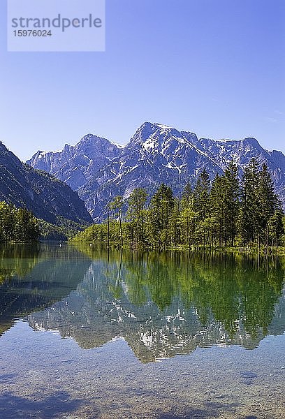 Almsee  Grünau im Almtal  Totes Gebirge  Salzkammergut  Oberösterreich  Österreich  Europa