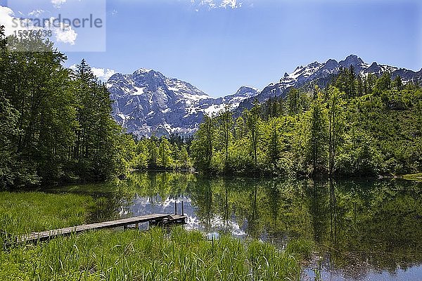 Großer Ödsee  Grünau im Almtal  Totes Gebirge  Salzkammergut  Oberösterreich  Österreich  Europa