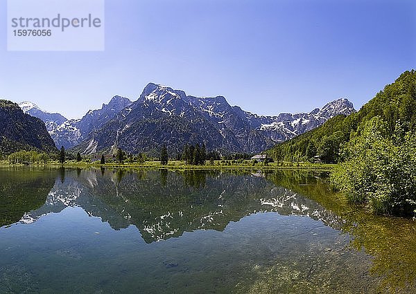 Almsee  Grünau im Almtal  Totes Gebirge  Salzkammergut  Oberösterreich  Österreich  Europa