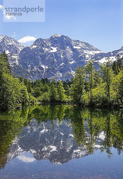 Großer Ödsee  Grünau im Almtal  Totes Gebirge  Salzkammergut  Oberösterreich  Österreich  Europa