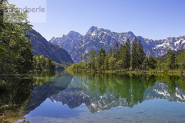 Almsee  Grünau im Almtal  Totes Gebirge  Salzkammergut  Oberösterreich  Österreich  Europa