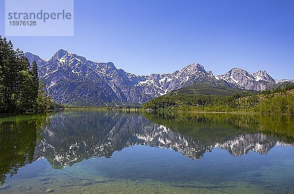 Almsee  Grünau im Almtal  Totes Gebirge  Salzkammergut  Oberösterreich  Österreich  Europa