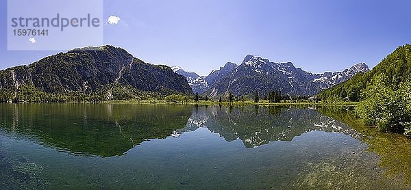 Almsee  Grünau im Almtal  Totes Gebirge  Salzkammergut  Oberösterreich  Österreich  Europa