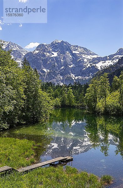 Großer Ödsee  Grünau im Almtal  Totes Gebirge  Salzkammergut  Oberösterreich  Österreich  Europa