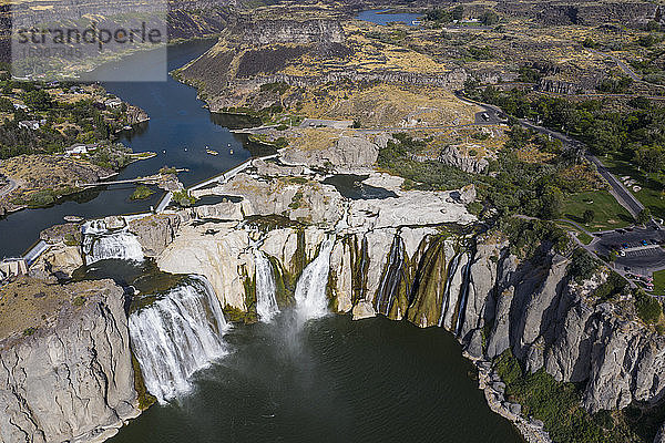 USA  Idaho  Twin Falls  Shoshone Falls am Snake River