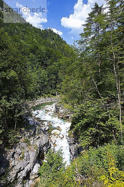 Lammeröfen  Lammerklamm  Fluss Lammer  Scheffau  Tennengebirge  Salzburger Land  Land Salzburg  Österreich  Europa