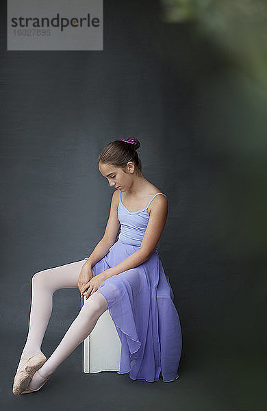 Ballerina posierend