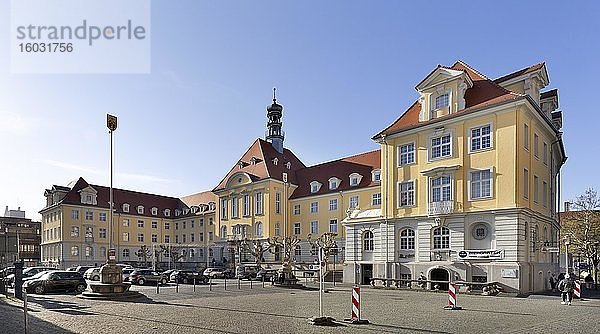 Historisches Rathaus  Herford  Ostwestfalen  Nordrhein-Westfalen  Deutschland  Europa