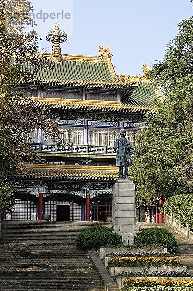 Sun Yat-sen Gedenkstätte  Denkmal  Huangma  Nanjing  Jiangsu Sheng  China  Asien