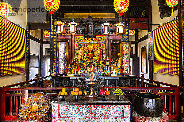 Tempel des Kriegsgottes  Tainan  Taiwan  Asien