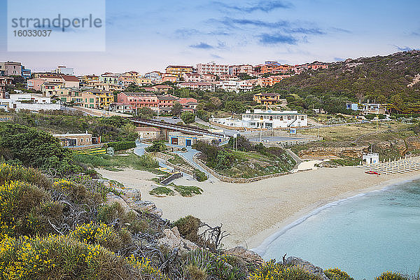 Strand Rena Bianca  Santa Teresa Gallura  Sardinien  Italien  Mittelmeer  Europa