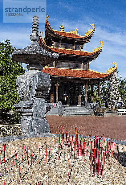 Buddhistischer Tempel Ho Quoc Pagode  Insel Phu Quoc  Vietnam  Indochina  Südostasien  Asien