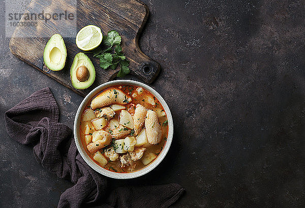 Sopa de Mondongo (Kuttelsuppe mit Gemüse  Lateinamerika)