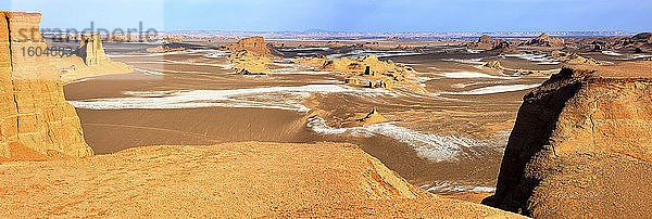 Iran  Panorama der Wüste Lut