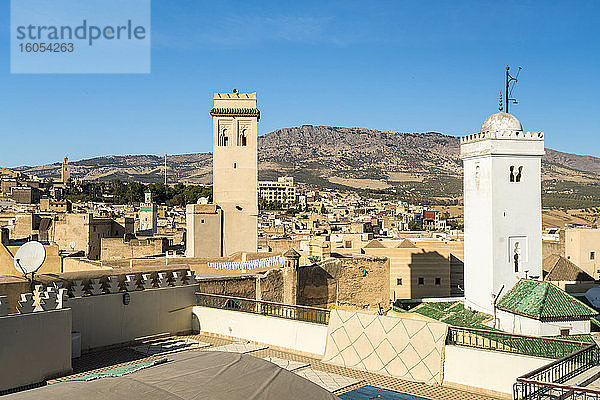 Marokko  Fes  Moschee und Universität Karaouiyn in Medina