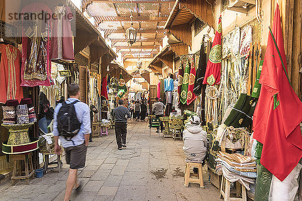 Marokko  Fes  Markt in der historischen Medina
