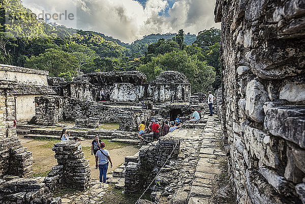 Ruinen der Maya-Stadt Palenque; Chiapas  Mexiko