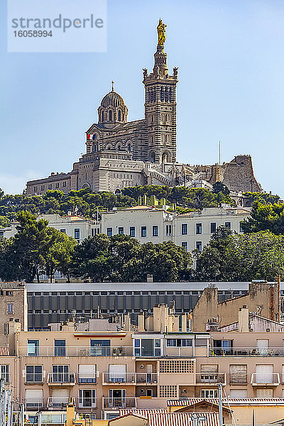Notre-Dame de la Garde; Marseille  Frankreich