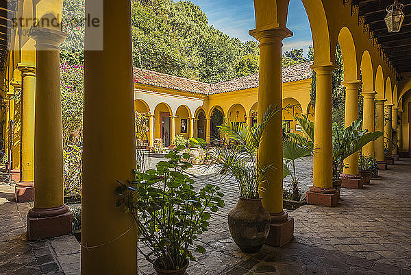 Casa Na Bolom  Heimat des Archäologen Frans Blom und der Fotografin Gertrude Duby Blom; San Cristobal de las Casas  Chiapas  Mexiko