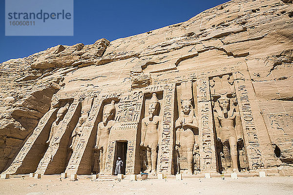 Tempel der Hathor und Nefetari  UNESCO-Weltkulturerbe; Abu Simbel  Ägypten
