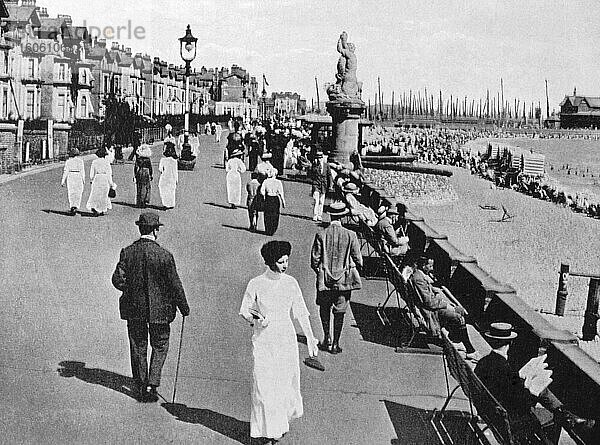 Viktorianisches Foto von der niedrigsten Promenade