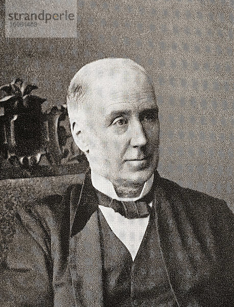 Joseph Storrs Fry  1767-1835. Englischer Schokoladen- und Süßwarenhersteller. Aus The Business Encyclopaedia and Legal Adviser  veröffentlicht 1907.
