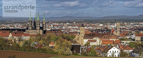 Panorama Bamberg  Deutschland  Europa