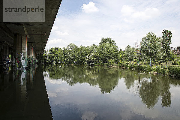 Italien  Lombardei  Mailand  Rubattino  Parco dell'Acqua