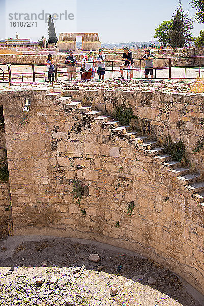 Asien  Naher Osten  Jordanien  Amman  Die Zitadelle  Umayyaden-Palast
