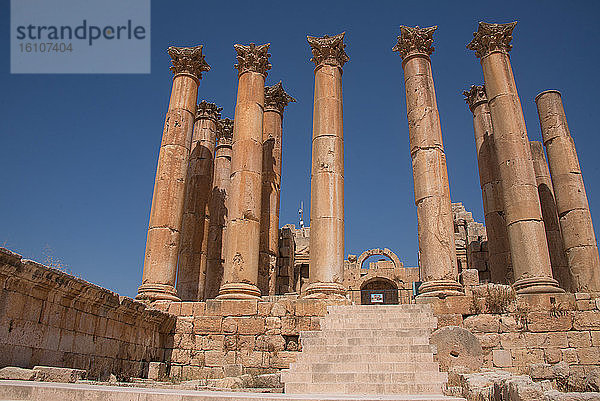 Asien  Naher Osten  Jordanien  Archäologische Stadt Jerash  Artemis-Tempel