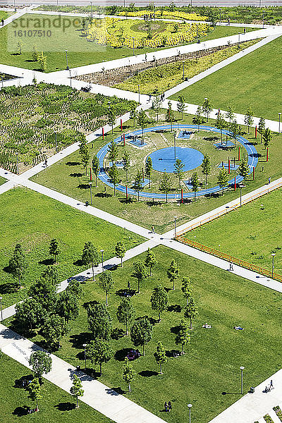 Italien  Lombardei  Mailand  Park Biblioteca degli Alberi