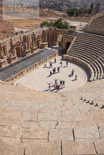 Asien  Naher Osten  Jordanien  Jerash Archäologische Stadt  Südtheater