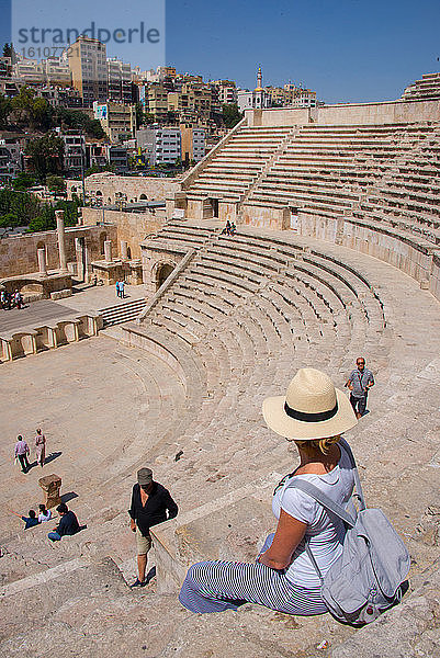 Asien  Naher Osten  Jordanien  Amman  das römische Theater