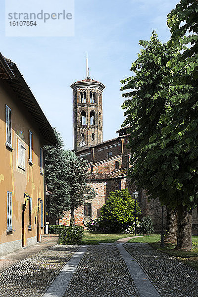 Italien  Lombardei  Lodi  Abbadia Cerreto  die Abtei