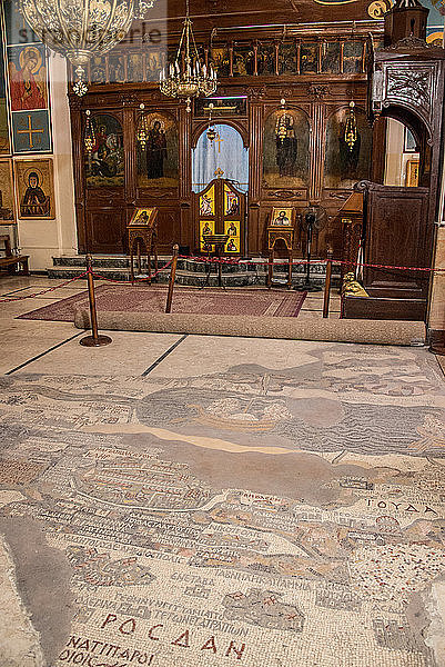 Asien  Naher Osten  Jordanien  Madaba  Kirche St. Georg