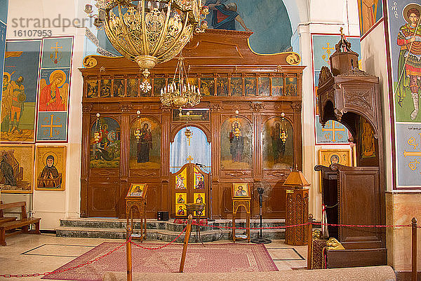 Asien  Naher Osten  Jordanien  Madaba  Kirche St. Georg
