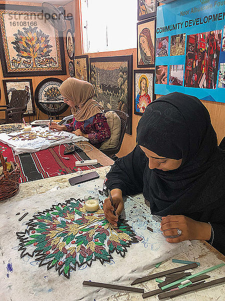 Asien  Naher Osten  Jordanien  Madaba  Mosaik-Kunst